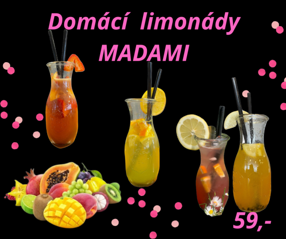 DOMÁCÍ LIMONÁDY MADAMI DOMÁCÍ LIMONÁDY MADAMI