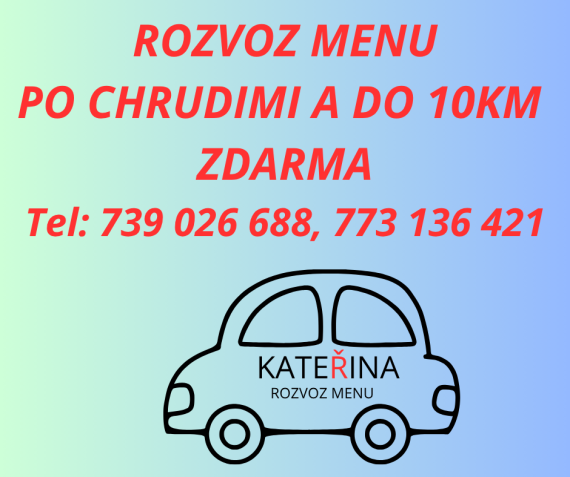 Vlastní rozvoz MENU  Vlastní rozvoz MENU